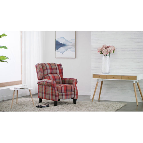 Three Posts Lynnwood Upholstered Manual Recliner & Reviews Wayfair.ie